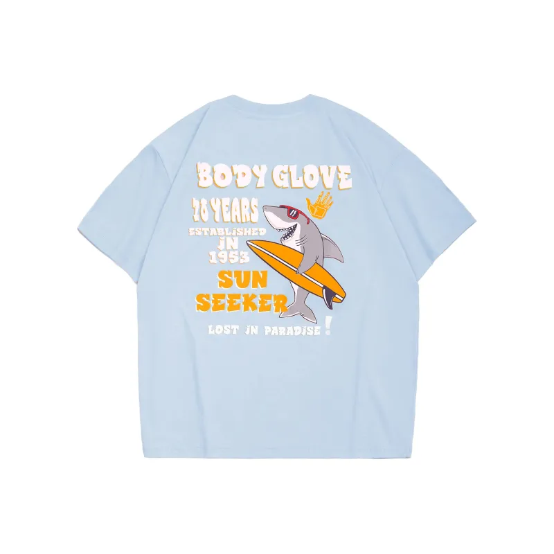 BODY GLOVE Drop Shoulder Sleeve T Shirt Unisex-0