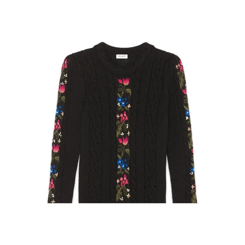 SAINT LAURENT Sweater Women's Black-3