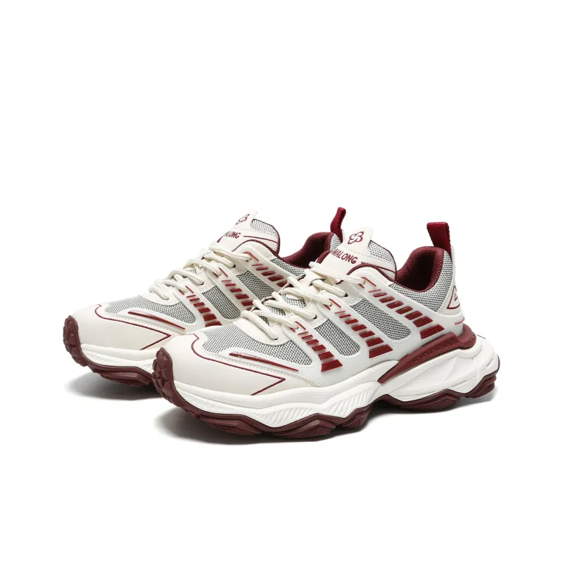 Kemaron Wear Resistant Coverage Low Top Chunky Sneakers Unisex-2