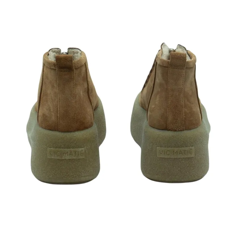 Vic Matie CREEPY Ankle Boots Women's Brown-3