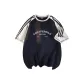 Navy Blue & Heather Gray (2451)