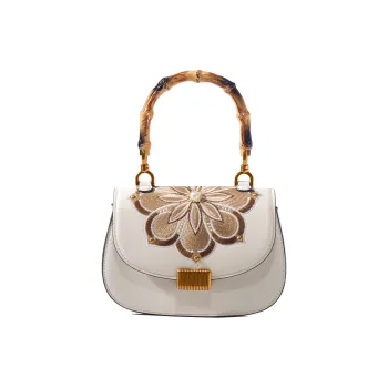 HACIN PU Shoulder Bag, Crossbody Bag, Handbag Women's White