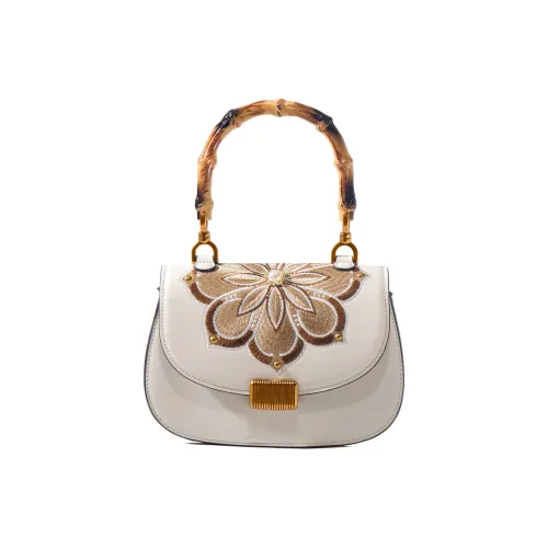 HACIN PU Shoulder Bag, Crossbody Bag, Handbag Women's White