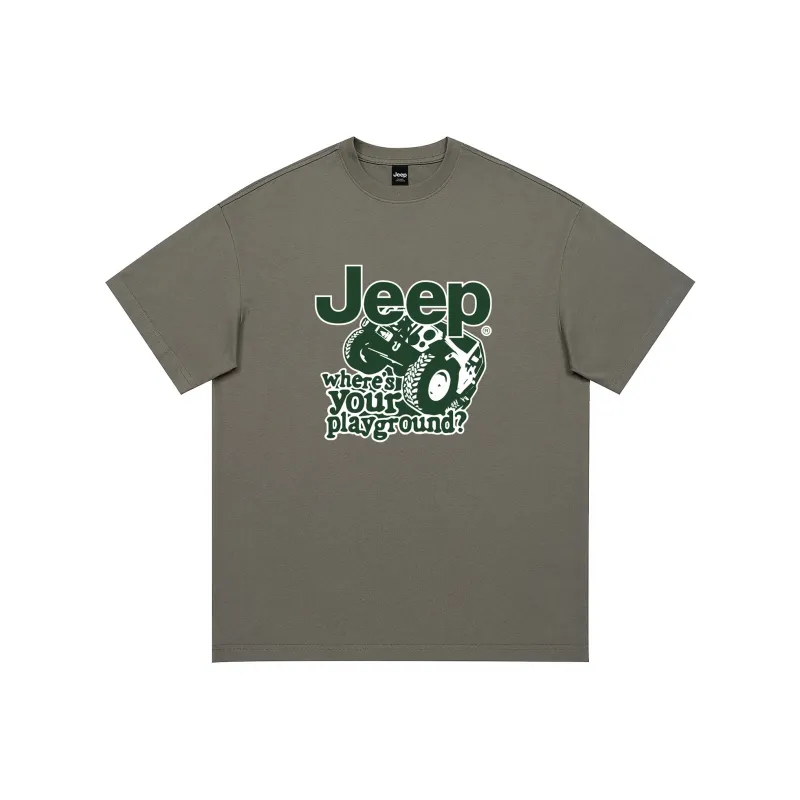 Jeep Drop Shoulder Sleeve T-Shirt Unisex-10