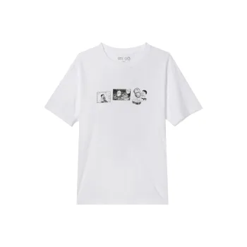 Doraemon X UNIQLO T Shirts Unisex 00 White