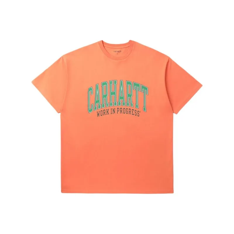 Carhartt WIP SS24 Preppy Style Collection T Shirt Men's Orange-0