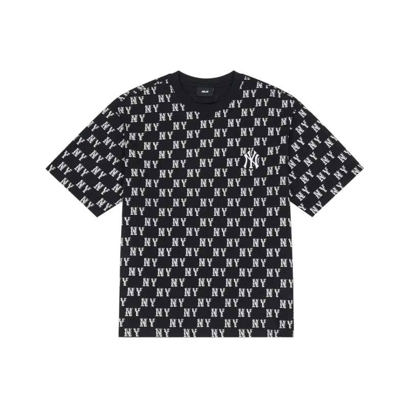 MLB MONOGRAM Collection New York Yankees T-Shirt Unisex Black-0