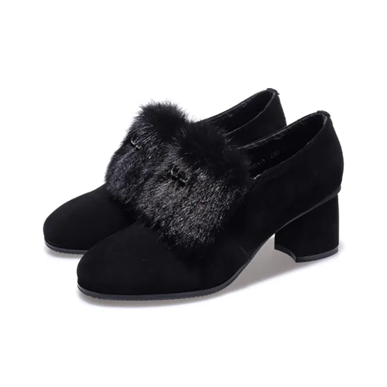 Devanro High Heels Women's Black-1