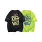 Black+Neon Green