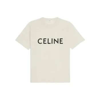 CELINE Loose T shirt In Cotton Jersey