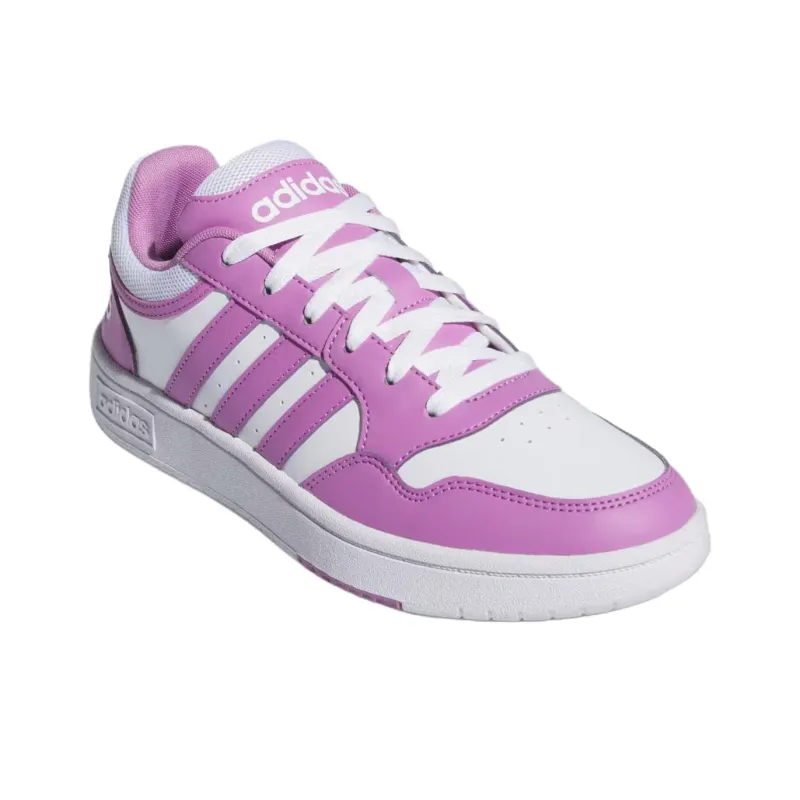 Adidas Hoops 3.0 Cloud White Preloved Purple Women's-2