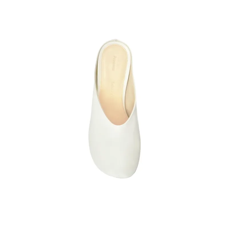 PROENZA SCHOULER Glove Wrap toe Slippers Women's White-4
