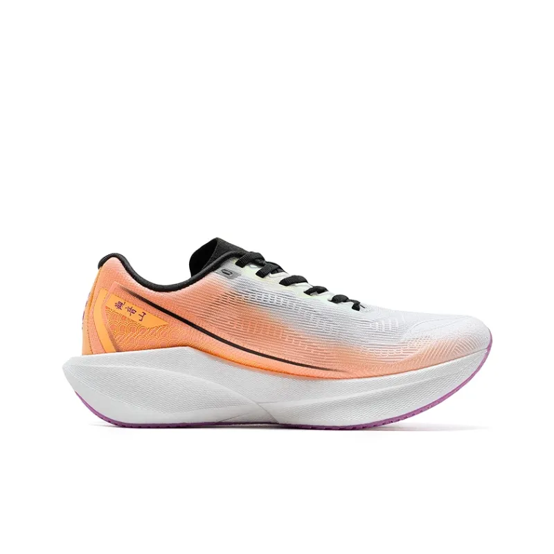 XTEP 360X 2.0 Running Shoes Women's Low Top Classic White Fluorescent Tender Orange-1