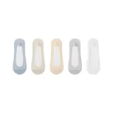[5 Pack·True Anti-Pilling]Light Blue+Light Green+Skin+Light Gray+White