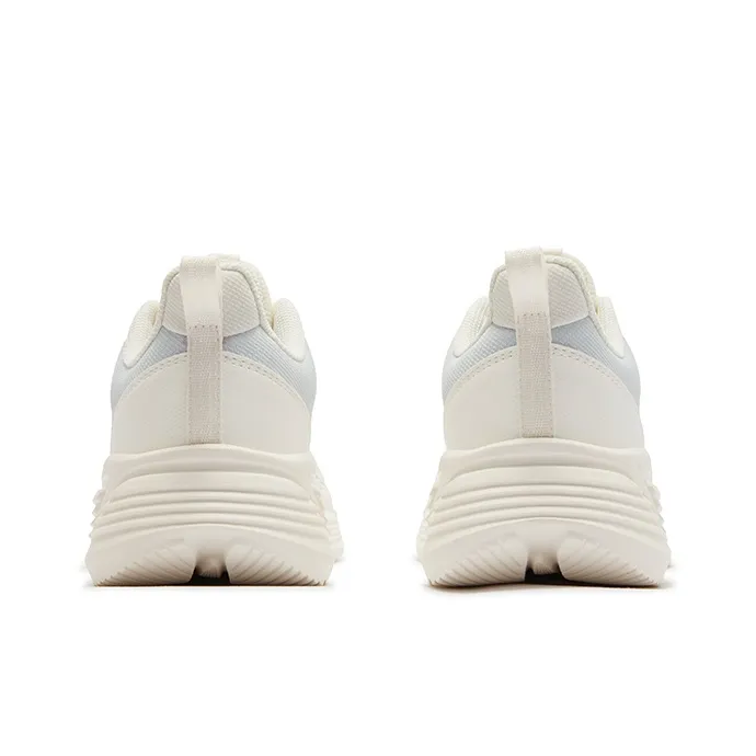 361° Abrasion Resistant Breathable Slip Resistant Low Top Running Shoes Women's White Glass Blue-3