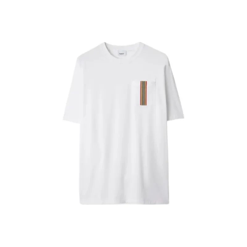 Burberry Icon Stripe Ellison Pocket T shirt-0
