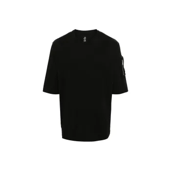 Thom Krom Sleeve Pocket Crewneck T Shirt
