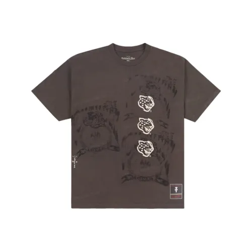 Travis Scott X Mitchell & Ness Boston University Seal T Shirt