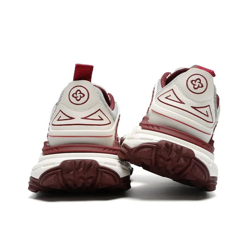 Kemaron Wear Resistant Coverage Low Top Chunky Sneakers Unisex-4