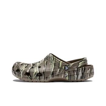 Crocs Classic Printed Camo Clogs 'Brown'