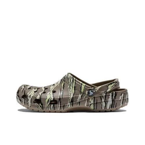 Crocs Classic Printed Camo Clogs 'Brown'