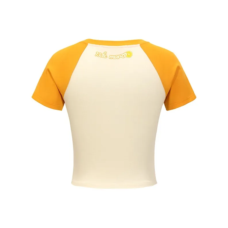 13 DEMARZO SS25 Raglan Sleeve T Shirt Women's-1