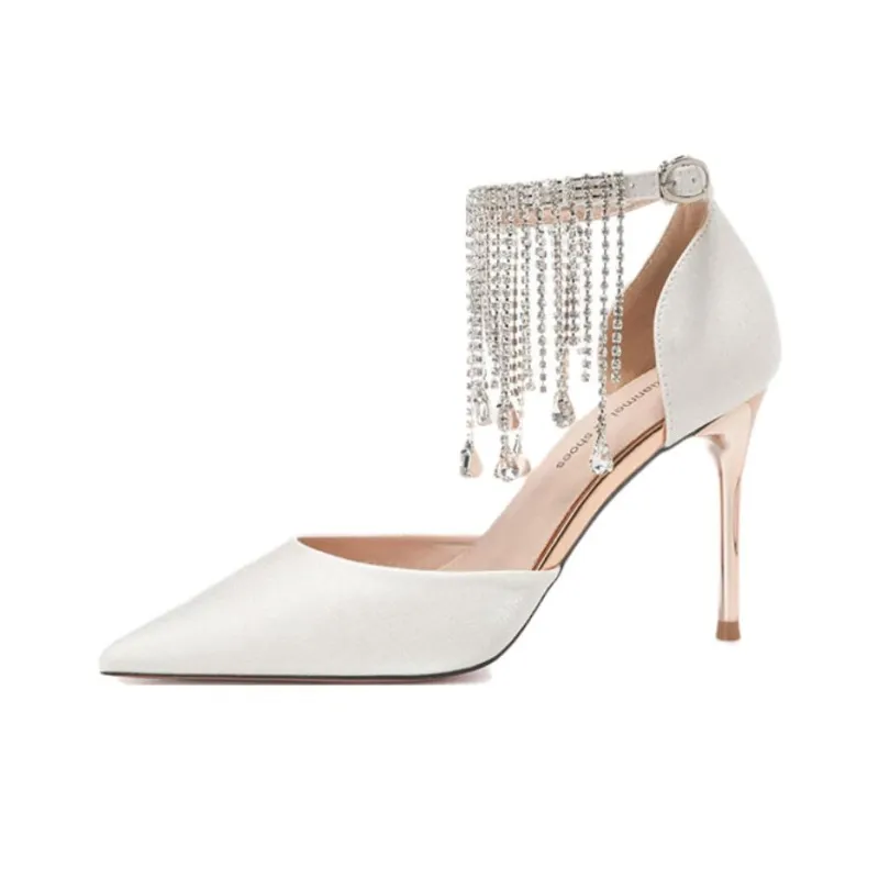 Than Than Me Slim Heel High Heels Women's-0