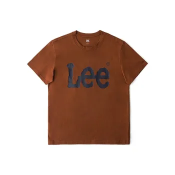 Lee T Shirts Men Brown