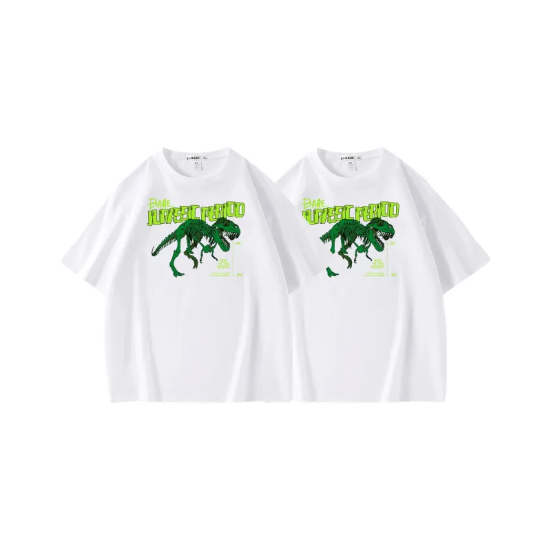 BAGE Drop Shoulder Sleeve T Shirt Unisex-36