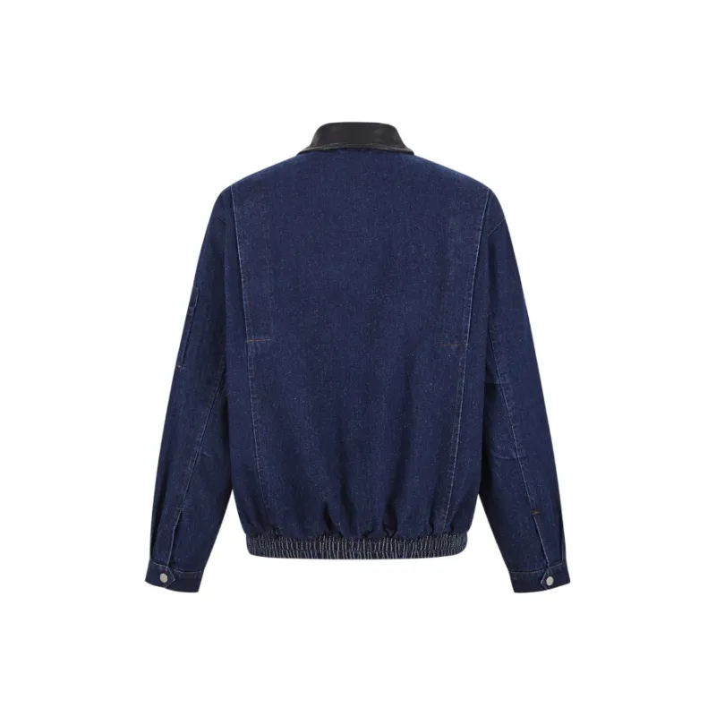 BANDITK GANGN Denim Jacket Unisex Navy Blue-1