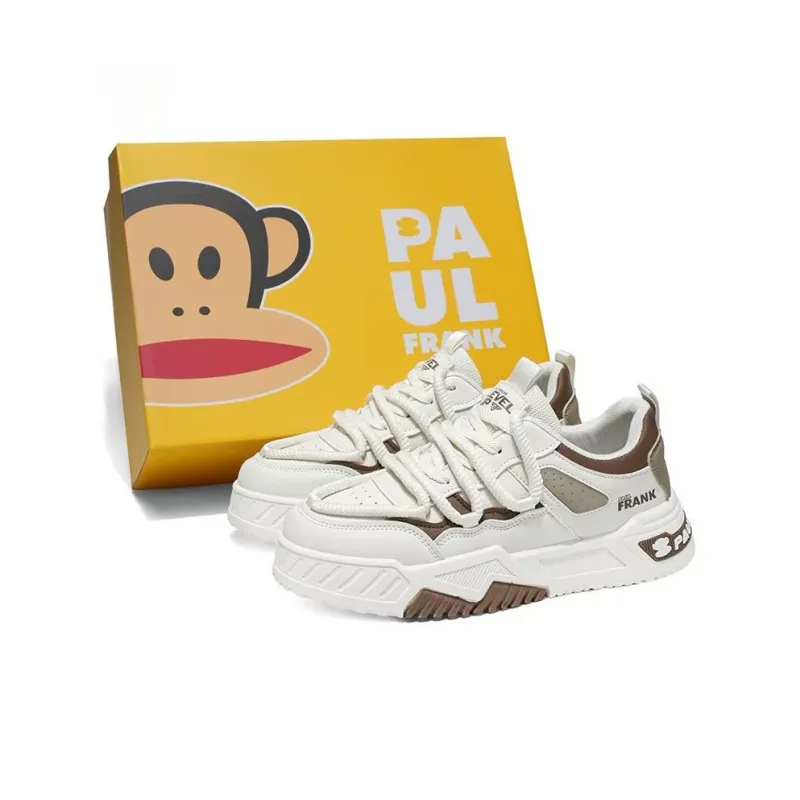 PAUL FRANK Slip Resistant Height Increasing Low Top Skateboard Shoes Men's-3