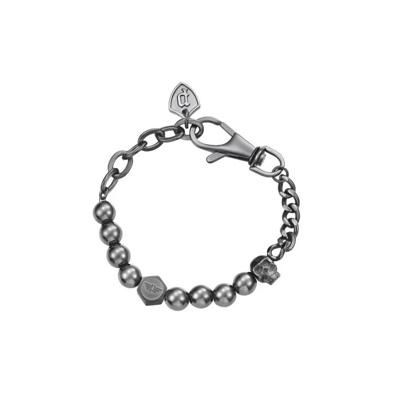 Police Stainless Steel Bracelets Men's Silver-0
