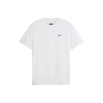 PUMA Suede Logo Tee T-Shirt Men's White