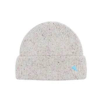 KLATTERMUSEN Wool, Polyamide, Cotton Beanies Men's Gray White