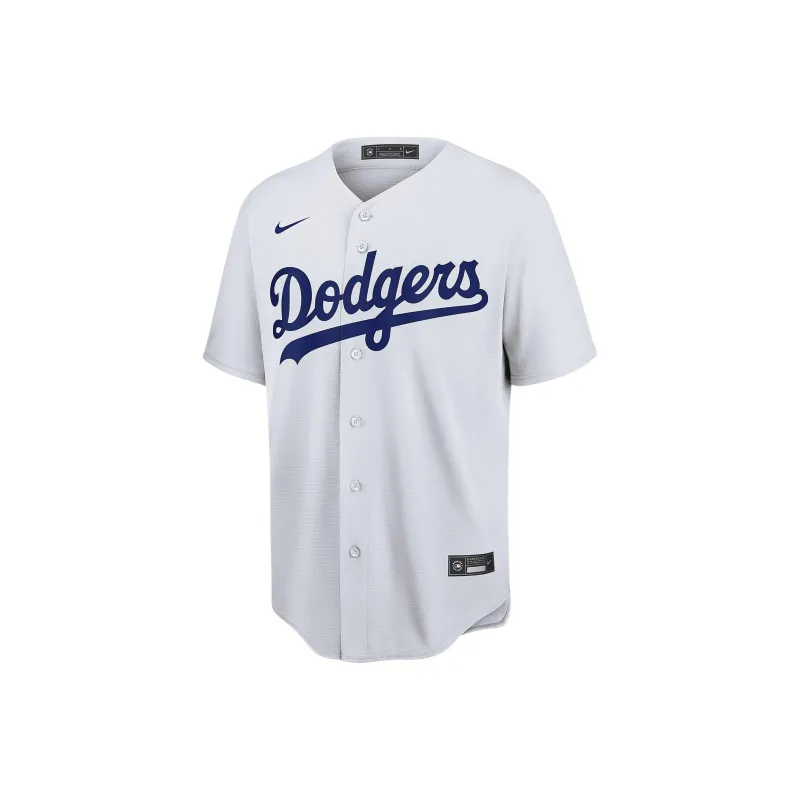 Nike MLB Los Angeles Dodgers Clayton Kershaw T Shirt Men's White-0