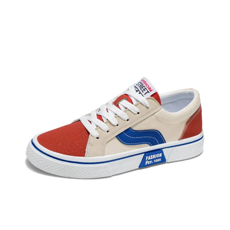 HACKBUTEER Low Top Skateboard Shoes Men's Box Included-2