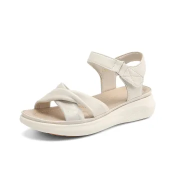 BOERDIQI Beach Sandals Women's Apricot/Ecru