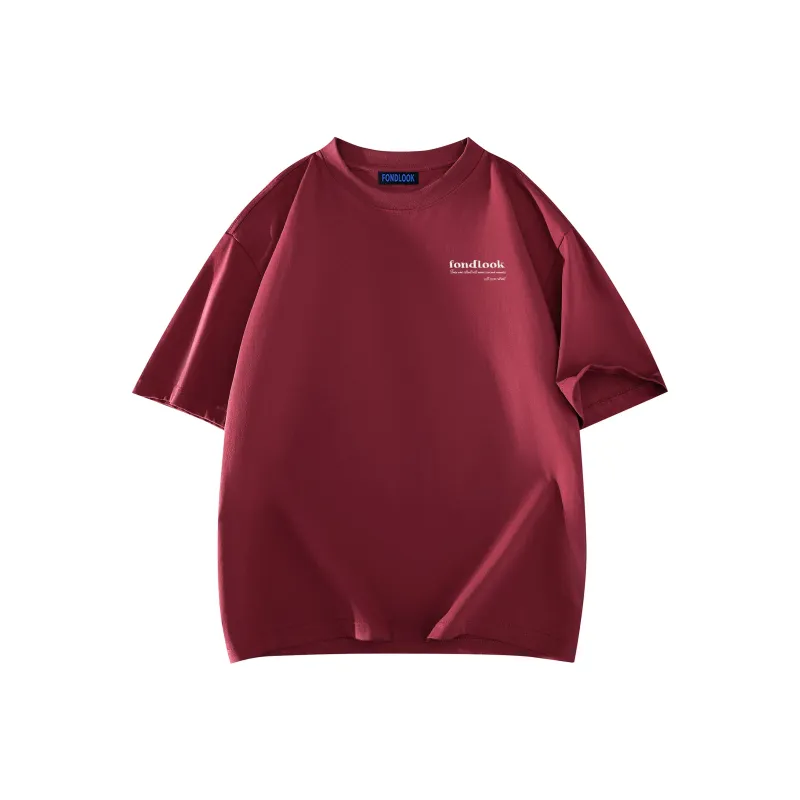 FONDLOOK Short Sleeved T Shirts Unisex-13