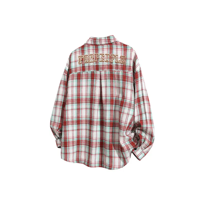 FAX FOR FMACM Shirt Unisex Blue Plaid-12