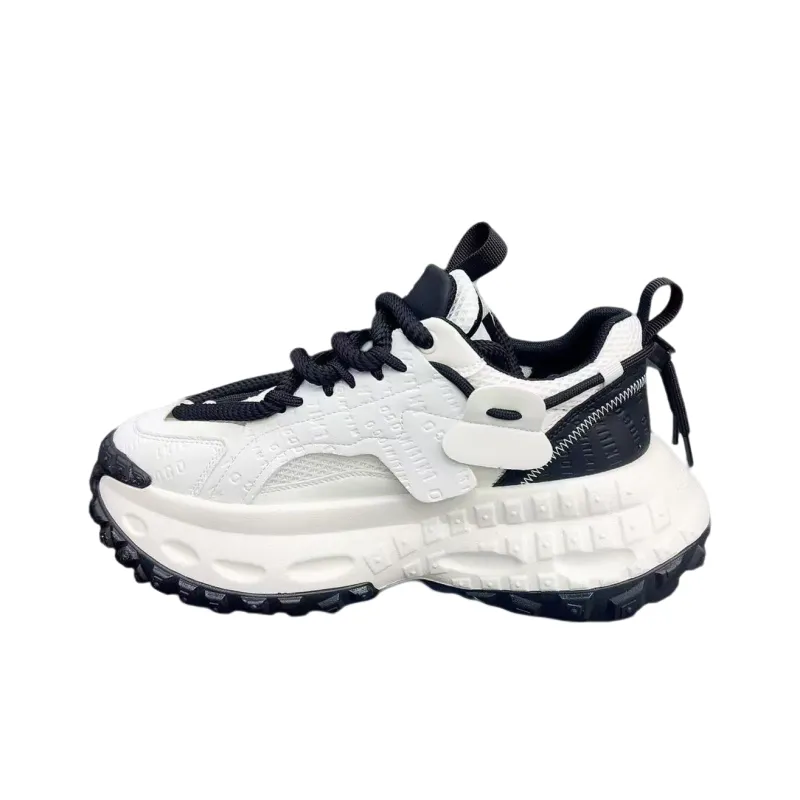 VNNSIJIE x Banas Low Top Chunky Sneakers Men's-4