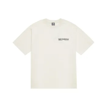 New Balance T Shirt Unisex Ivory White