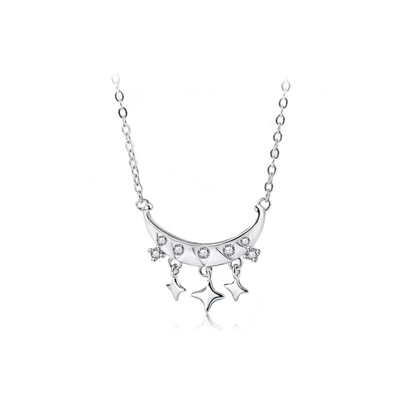 Good Quality S25 Silver Necklaces Women's-0
