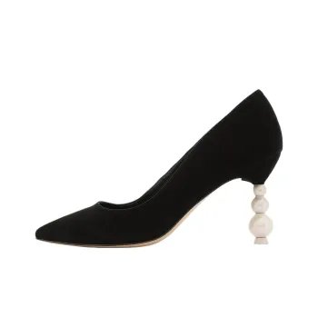 Sophia Webster Perla Irregular Heel High Heels 8.5cm Women's Black