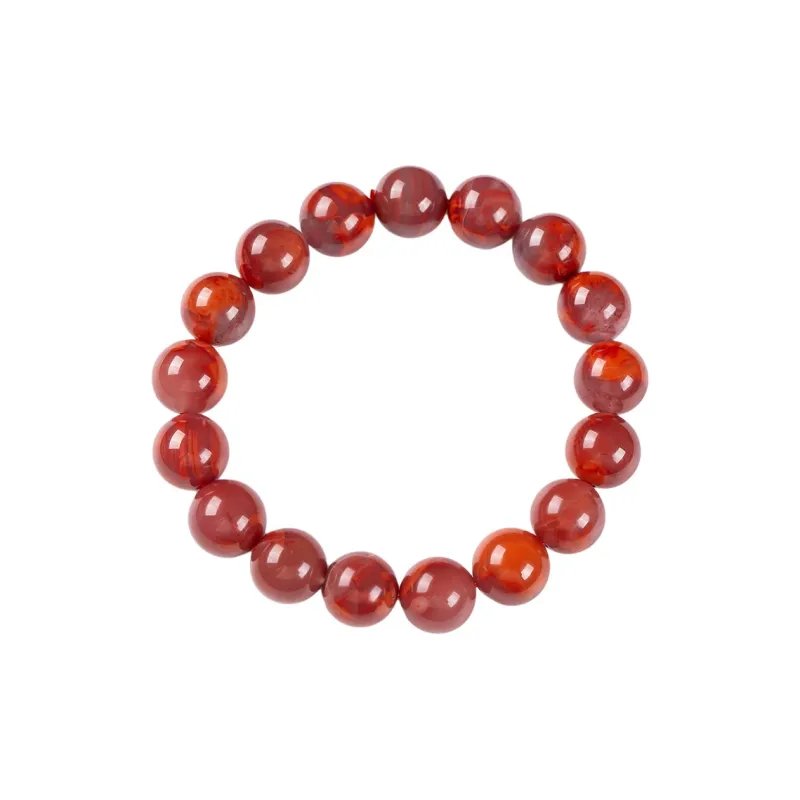 Execute The Blessing Southern Red Agate Fine Jade Bracelets Unisex-0