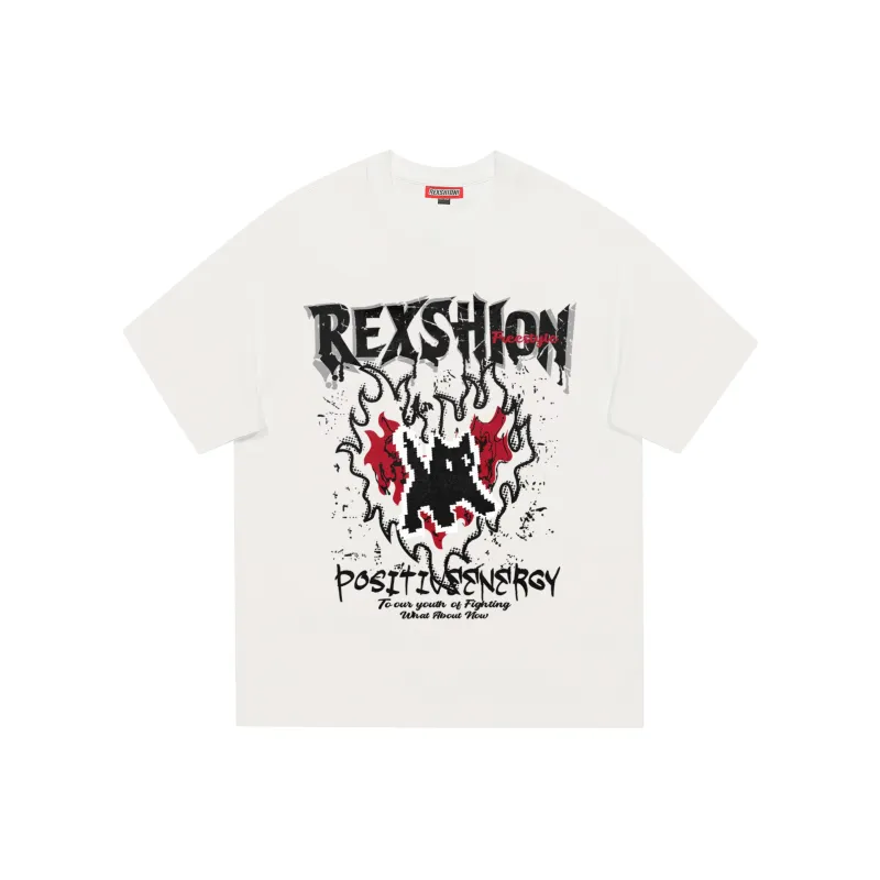 REXSHION Short Sleeved T Shirts Unisex-3