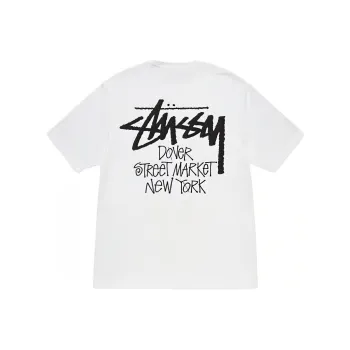 Stussy x DSM Stussy X Dover Street Market T Shirt Unisex White