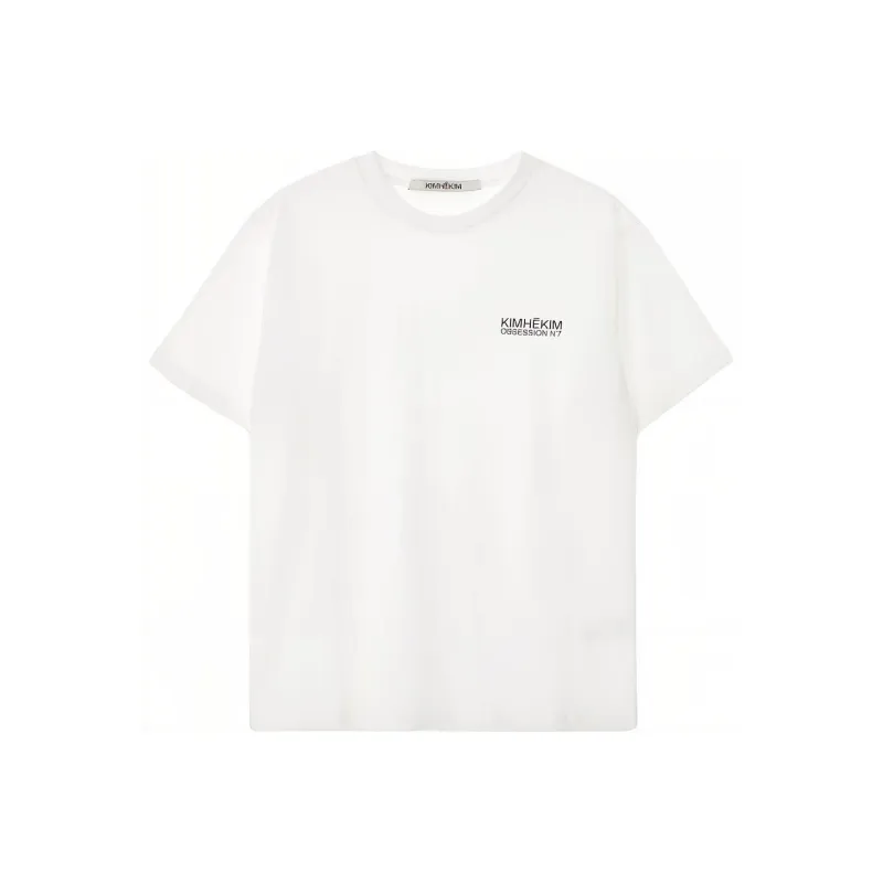 KIMHEKIM OBSESSION NO.7 T-SHIRT T-Shirt Unisex WHITE/White-0