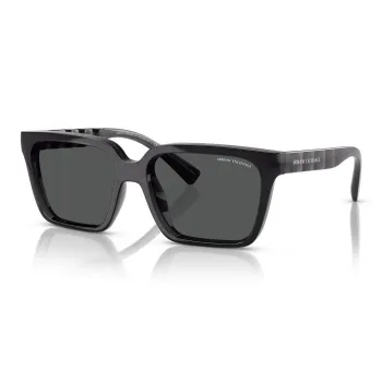 EMPORIO ARMANI Plate Frame Irregular Shape Sunglasses Unisex