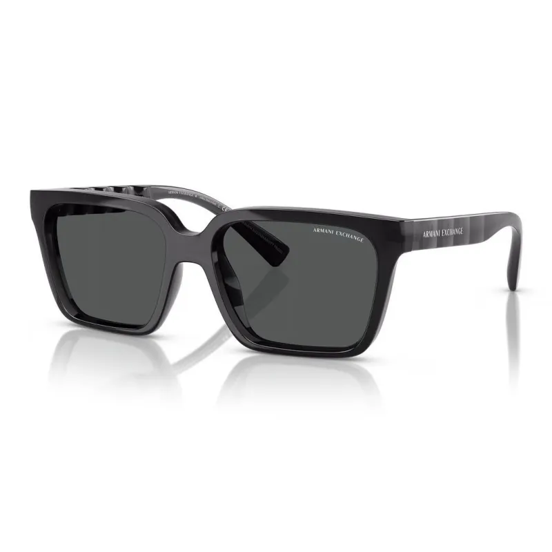 EMPORIO ARMANI Plate Frame Irregular Shape Sunglasses Unisex-0