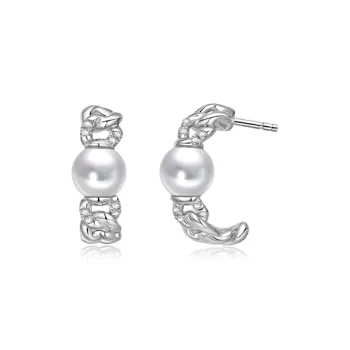 IL&CO. Pearl Earrings Women's
